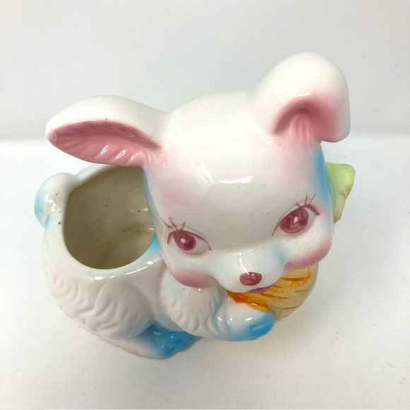 Adorable Rueben’s Original ceramic bunny planter - Picture 2 of 9
